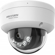 HiWatch - Caméra IP dome 4MP SHL lentille fixe 2,8mm IR 30m IP67 IK08