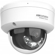 HiWatch - Caméra IP dome 4MP SHL lentille fixe 2,8mm IR 30m IP67 IK08