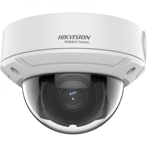 HiWatch - Caméra IP dome 2MP VF 2,8-12mm MD2.0 IR 30m IP67 IK10