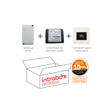 Intrabox Data Eco Vigik+ mains libre 04-0108 + 03-0102 Abo 10 ans