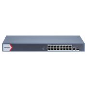 Switch POE 250W -Smart Managed - 16 ports PoE 1Gbps, 2 ports SFP