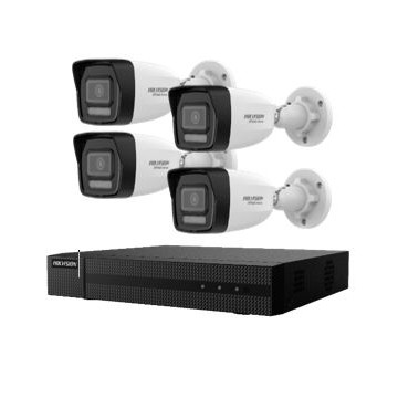 4 caméras HWI-B140HA-LU achetées 1 NVR HWN-4104MH-4P offert