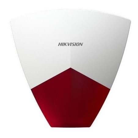 Ax Hybrid Pro - Sirene extérieure Rouge - 110Db