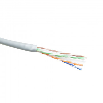 CAT 6 U-UTP, 250 MHz Eca (EN 50575), AWG 23/1, Box - 305m - Blanc