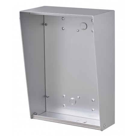 Cadre aluminium pour la pose saillie des platines PA4B , hauteur : 257