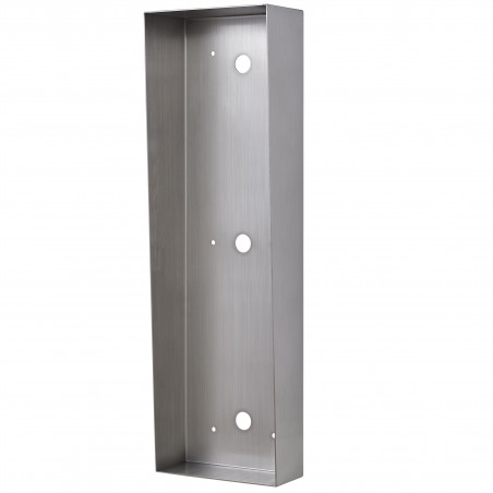 Cadre saillie inox 509 x 154 mm pour platines JP2LKVBMA et JP4LKVBMA f