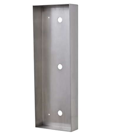 Cadre saillie inox avec visière pour AXDVFALBM