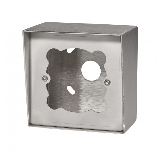Cadre saillie inox avec visière pour BPNONF60, BPNONF60C et BPNONF60CV