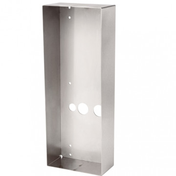 Cadre saillie inox avec visière pour jmdvf2l/4l et axdvf2al/4al