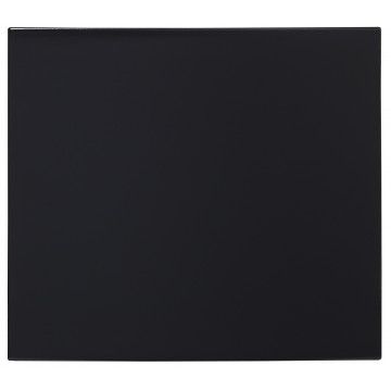 Façade finition noire satinée pour module vierge