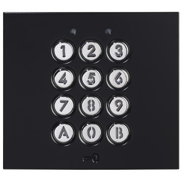 Ensemble clavier codé GTAC finition noire satinée