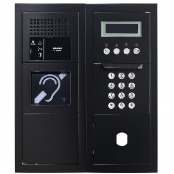 Platine audio modulaire, défilement, noir, BM & emplacement Vgk