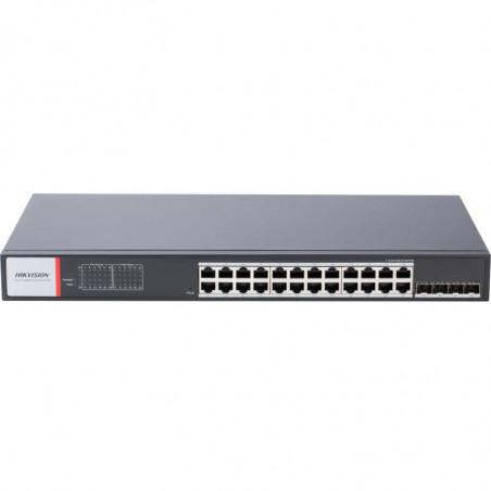 Switch industriel manageable 24 ports PoE dont 4 HiPoE, 4 ports SFP