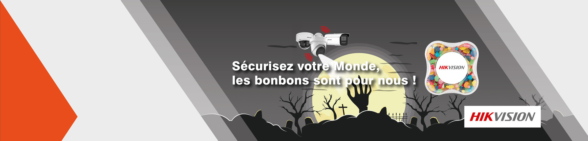 Les bonbons sont pour nous !
