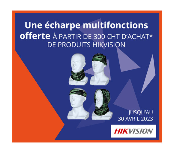 Une écharpe multi-fonctions offerte
